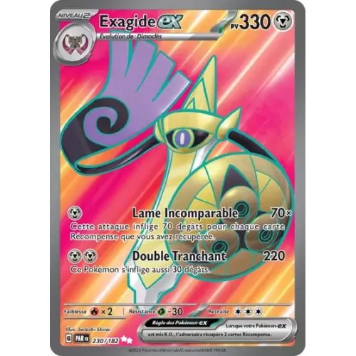 Carte Pokémon : Exagide EX (PAR 230) (Mint) occ