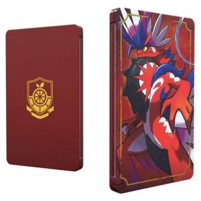 Steelbook Pokémon Ecarlate (Bon Etat) (Sans Jeu) occ