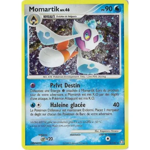 Carte Pokémon : Momartik Niv.46 (LA 3) (Holo) (Good) occ