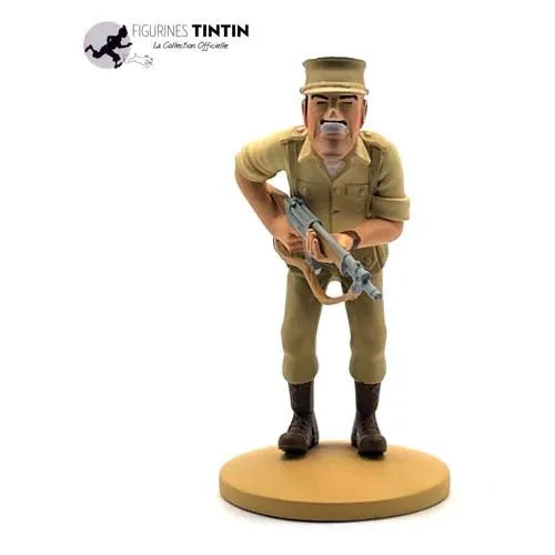 FIGURINE TINTIN : ALCAZAR EN PICARO (LA COLLECTION OFFICIELLE 2014) OCC