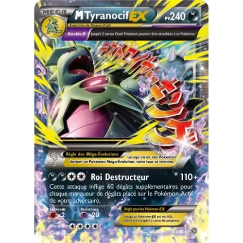 Carte Pokémon : MTyranocif EX (AOR 43) (Good) occ