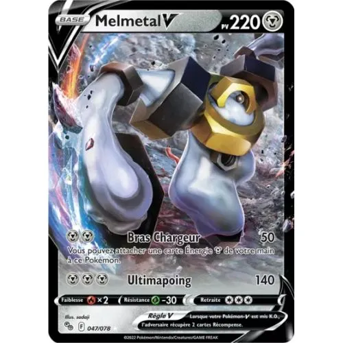 Carte Pokémon : Melmetal V (PGO 047) Near Mint occ