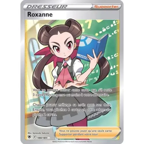 Carte Pokémon : Roxanne (ASR 188) (Mint) occ