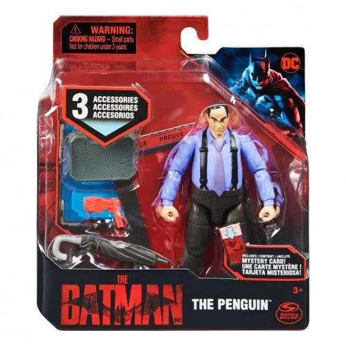 FIGURINE THE BATMAN : THE PENGUIN (SPIN MASTER) 10CM OCC