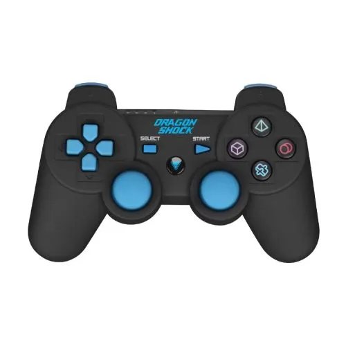 Manette PS3 Non Officielle Sans Fil Noire (Dragon Shock) occ