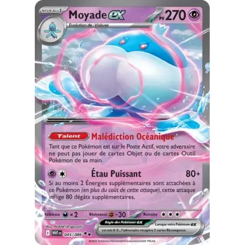 Carte Pokémon : Moyade ex (WHT 045) Near Mint occ