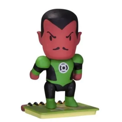 FIGURINE : GREEN LANTERN SINESTRO (DC COLLECTIBLES SCRIBBLENAUTS UNMASKED SERIES 2) (AVEC BOITE) OCC