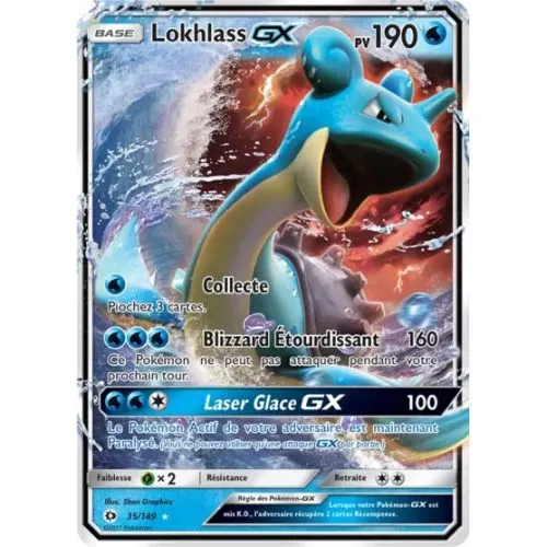 Carte Pokémon : Lokhlass GX (SUM 35) Good occ