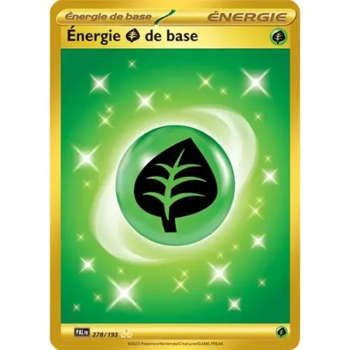 Carte Pokémon : Énergie Plante de base (PAL 278) (Near Mint) occ