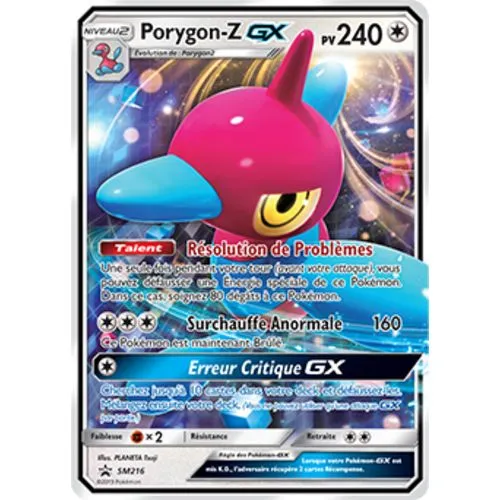 Carte Pokémon : Porygon-Z GX (SM 216) Excellent occ