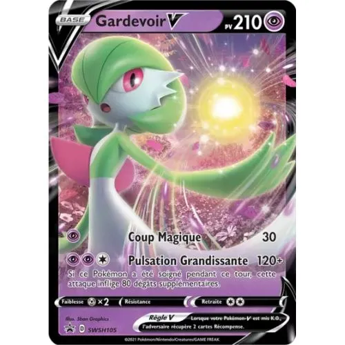 Carte Pokémon : Gardevoir V (SWSH105) Near Mint occ