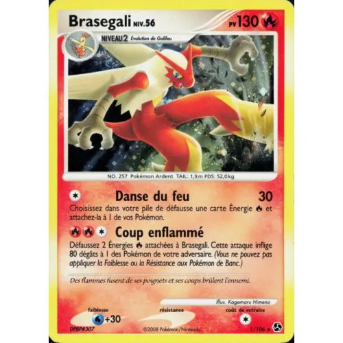 Carte Pokémon : Brasegali Lv.56 (GE 1) (Good) occ
