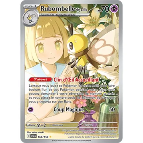 Carte Pokémon : Rubombelle de Lilie (JTG 164) Near Mint occ