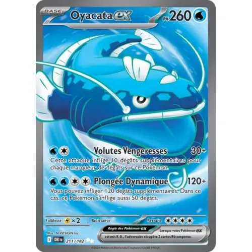 Carte Pokémon : Oyacata ex (DRI 211) (Near Mint) occ