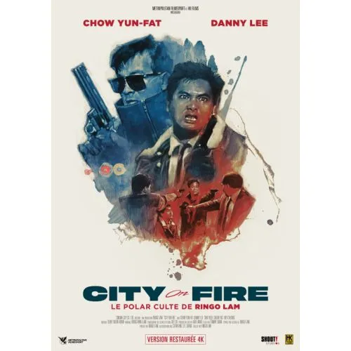 Affiche Cinéma : City on fire (1987/RD2026) (40x60) occ