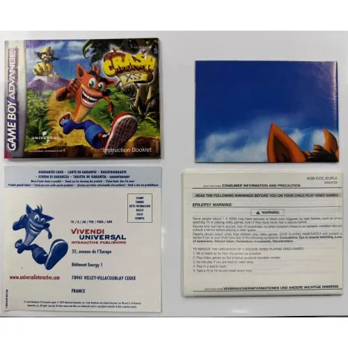 Crash Bandicoot XS (Avec Boîte et Notice) (eur) occ – Image 6