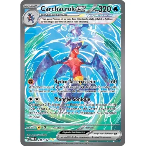 Carte Pokémon : Carchacrok ex (PAR 245) (Near Mint) occ