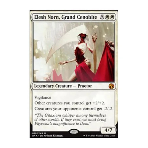 Carte Magic : Elesh Norn, Grand Cénobite 018/249 Mythic (Mint) occ
