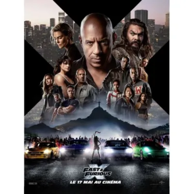 Affiche Cinéma : Fast & Furious X (2023) (40x60cm) occ
