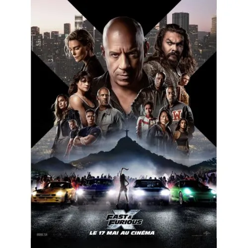 Affiche Cinéma : Fast & Furious X (2023) (40x60cm) occ