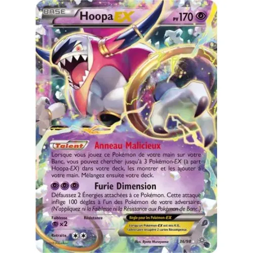 Carte Pokémon : Hoopa EX (AOR 36) (Light Played) occ