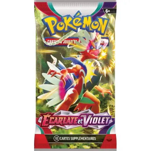 POKEMON BOOSTER ECARLATE ET VIOLET (10 CARTES) (Neuf) OCC