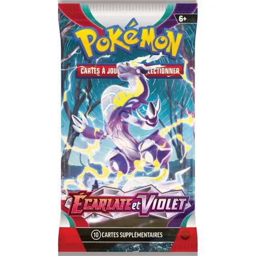 POKEMON BOOSTER ECARLATE ET VIOLET (10 CARTES) (Neuf) OCC – Image 2