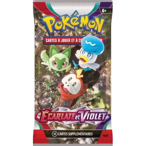 POKEMON BOOSTER ECARLATE ET VIOLET (10 CARTES) (Neuf) OCC – Image 4