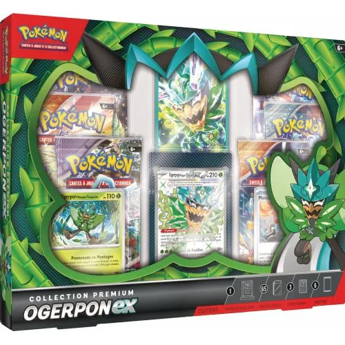 POKEMON : COFFRET PREMIUM OGERPON EX (NEUF) OCC