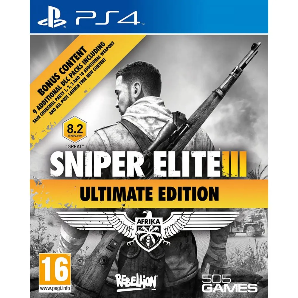 SNIPER ELITE III ULTIMATE EDITION OCC