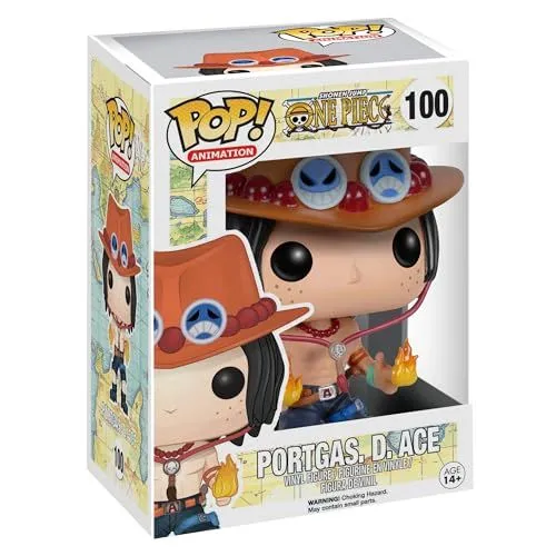 Figurine POP 100 : One Piece (Portgas. D. Ace) occ
