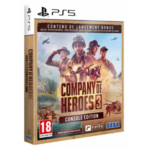 COMPANY OF HEROES 3 (CONSOLE EDITION) (STEELBOOK) (FRA) OCC