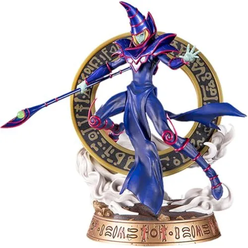 FIGURINE YU-GI-OH! : DARK MAGICIAN BLUE VERSION 29CM STATUETTE PVC (Avec Boîte) OCC