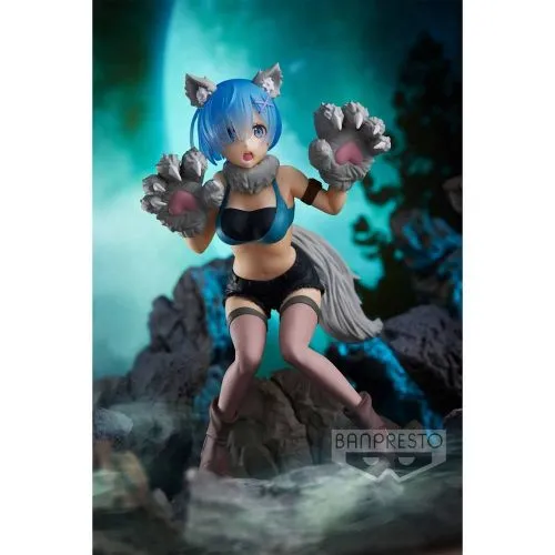 FIGURINE RE:ZERO : REM 22CM (BANPRESTO) (AVEC BOITE) OCC