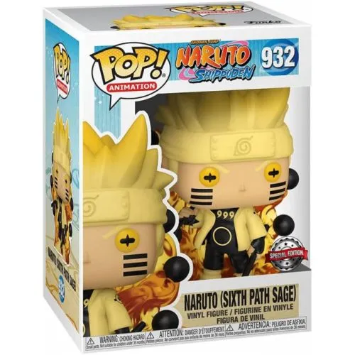 FIGURINE POP 932 : NARUTO (SIXTH PATH SAGE) OCC