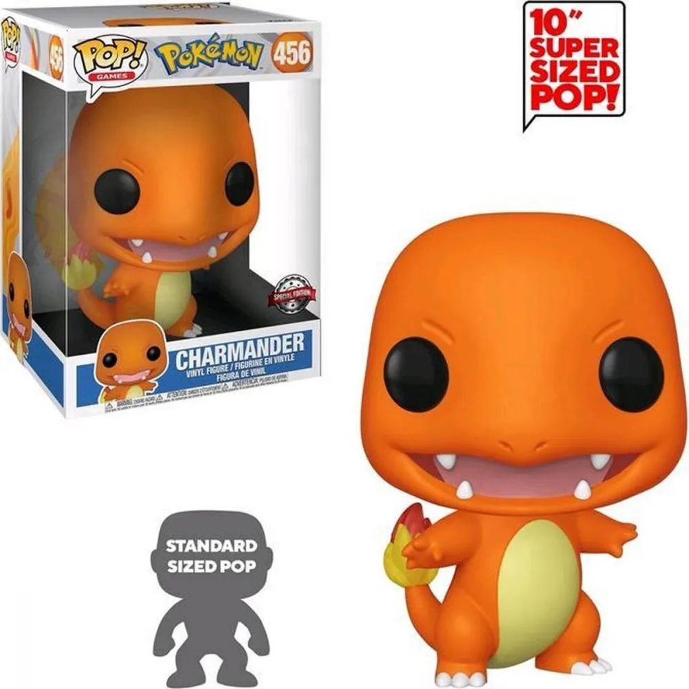 FIGURINE POP 456 : POKEMON 25CM (SALAMECHE) OCC – Image 2