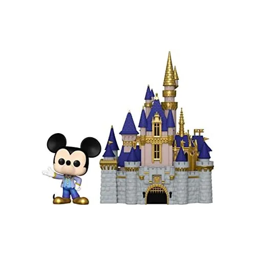 FIGURINE POP 26 : CASTLE & MICKEY (50 TH ANNIVERSAIRE) OCC – Image 2