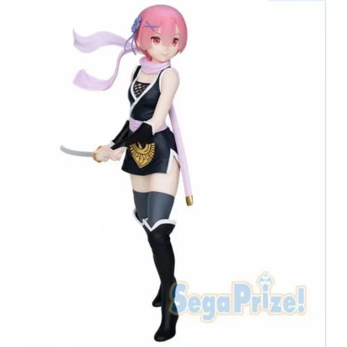 FIGURINE RE:ZERO : RAM KUNOICHI (SPM/JAIA) (AVEC BOITE) 22CM OCC