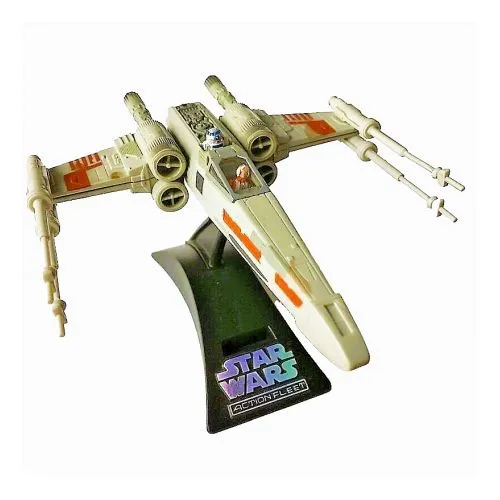 FIGURINE STAR WARS ACTION FLEET : LUKE S X-WING STARFIGHTER (MICRO MACHINES 1995) OCC