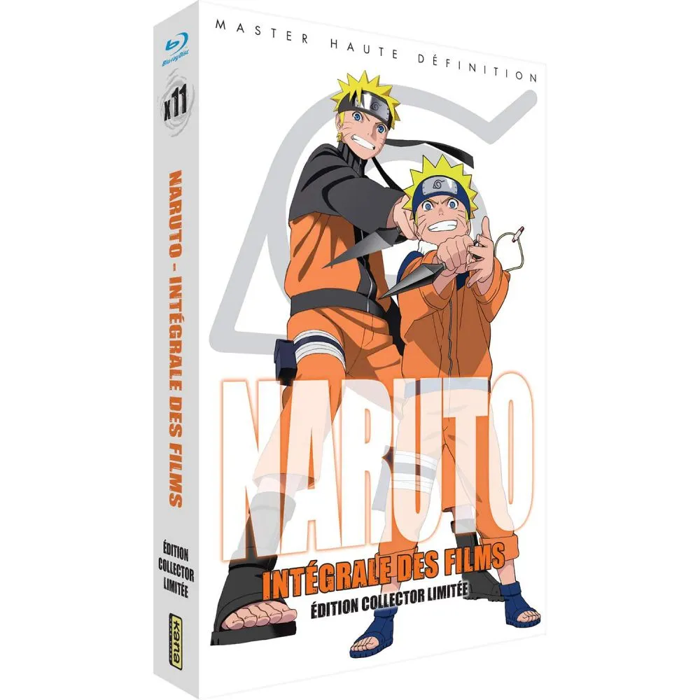 NARUTO INTEGRALE DES FILMS (EDITION COLLECTOR LIMITEE) (11BLURAY) OCC