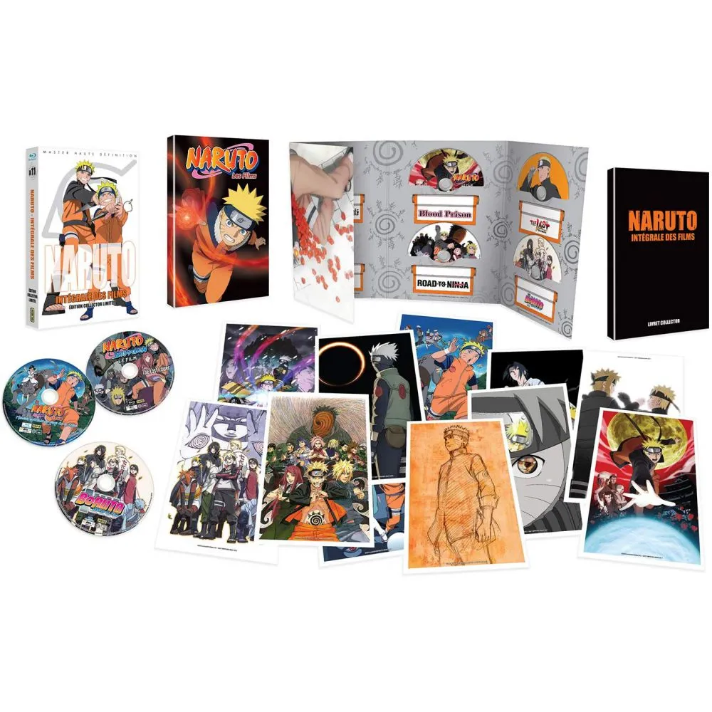 NARUTO INTEGRALE DES FILMS (EDITION COLLECTOR LIMITEE) (11BLURAY) OCC – Image 3