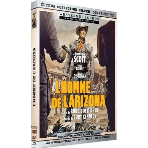 L'Homme de l'Arizona (Édition Collection Silver Bluray+DVD) occ