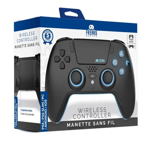 manette ps5 sans fil non off noir (Freaks And Geeks)