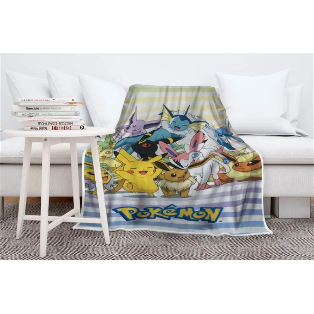 PLAID POKEMON EVOLUTION 100X150CM