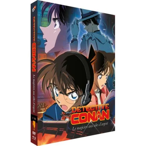 DETECTIVE CONAN FILM 8 : LE MAGICIEN DU CIEL ARGENTE (BLURAY+DVD) OCC
