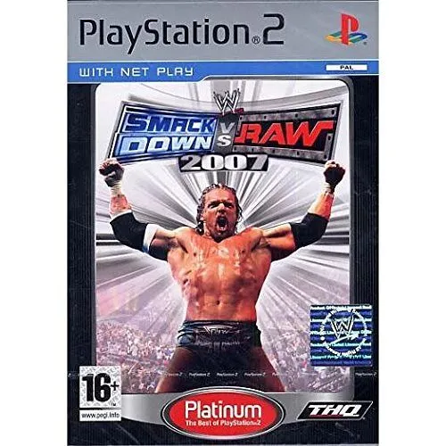 WWE SMACKDOWN VS RAW 2007 PLATINUM (FAH) OCC