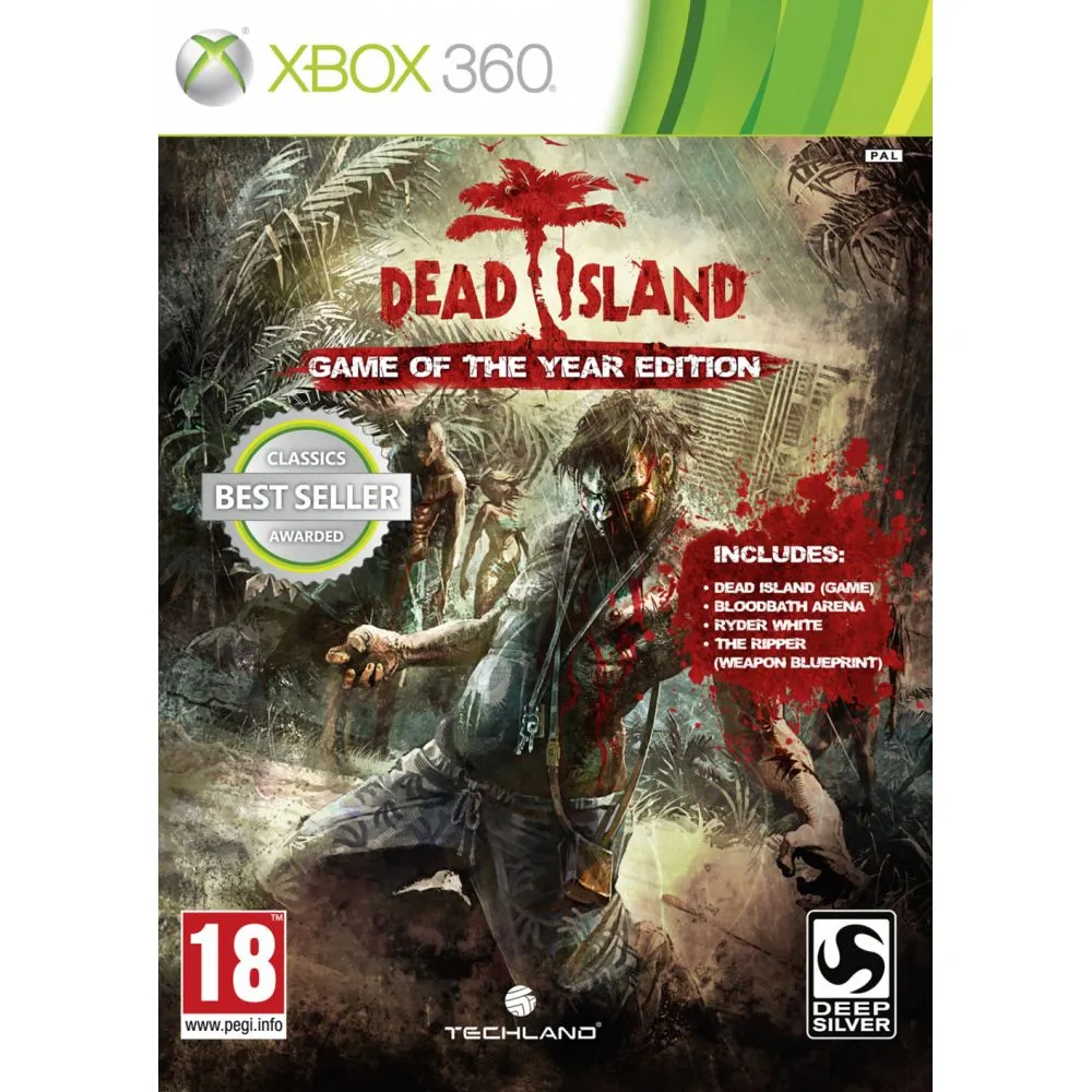 DEAD ISLAND GAME OF THE YEAR (CLASSICS) (FRA) OCC
