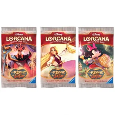 Lorcana Booster : Le Règne de Jafar (12Cartes)