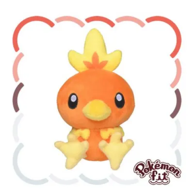 Peluche Pokémon Fit Poussifeu (Pokémon Center) occ