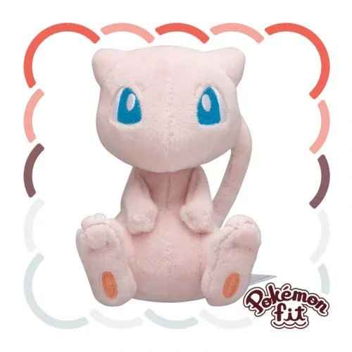 Peluche Pokémon Fit Mew (Pokémon Center) occ